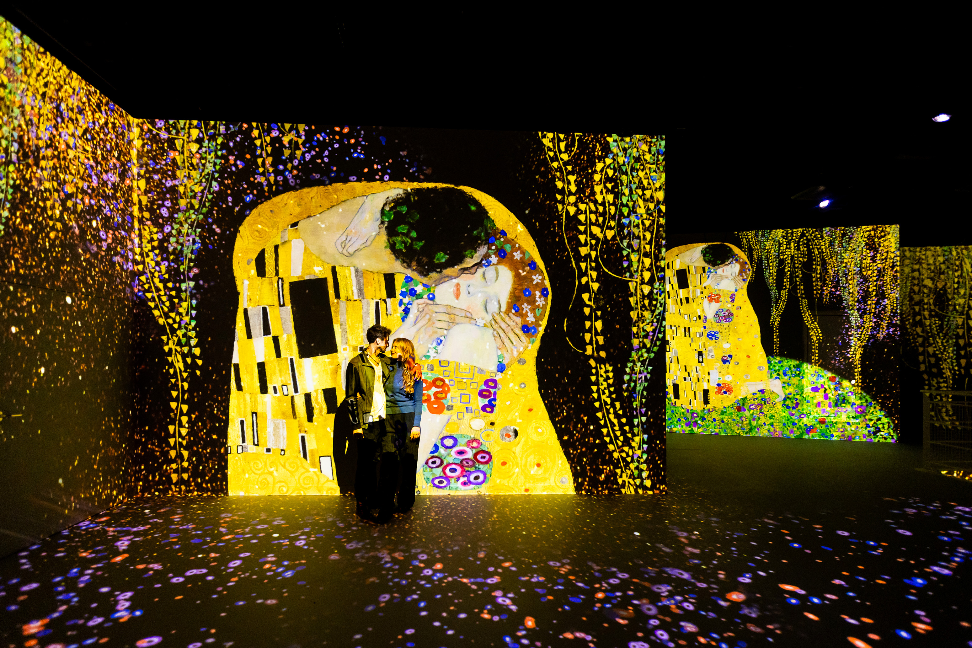 le baiser klimt exposition immersive